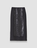 Cambo Chiffon Sequin Skirt