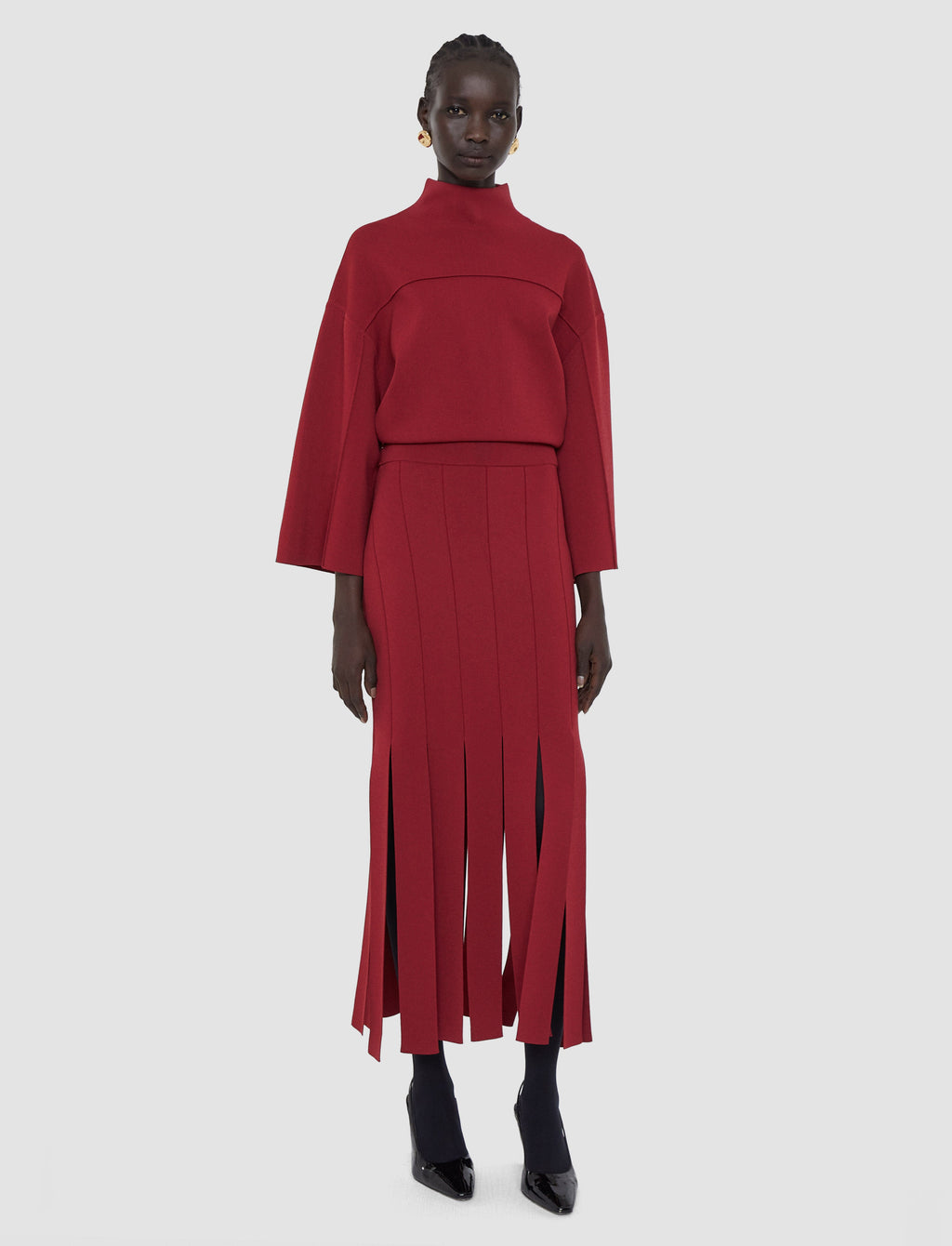 Lagny Compact Milano Knit Skirt
