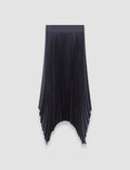 Ade Knit Weave Plissé Skirt