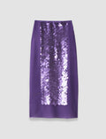 Cambo Chiffon Sequin Skirt