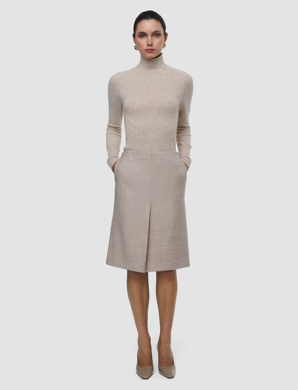 Duggan Virgin Wool Skirt
